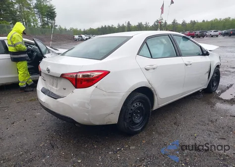 2017 Toyota Corolla Le from USA, damaged, VIN 2T1BURHEXHC779412